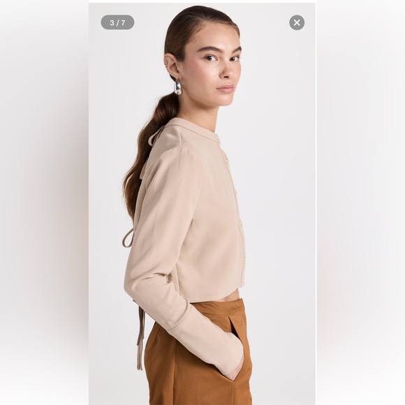 BNWT-87Origins Tie Back Crop Top - Picture 3 of 8